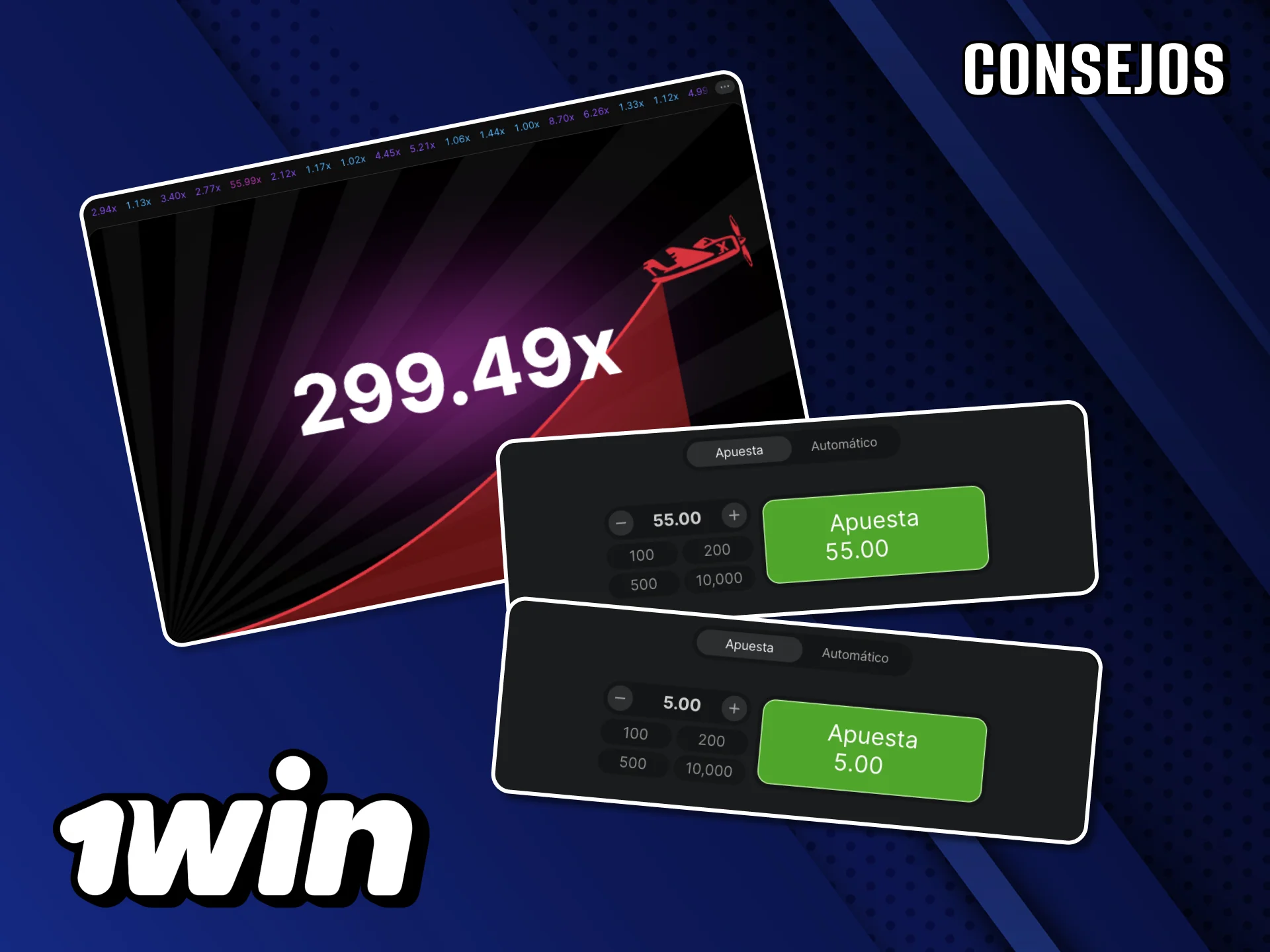 Aprovecha las estrategias y tu experiencia al jugar a Aviator en el casino 1Win.