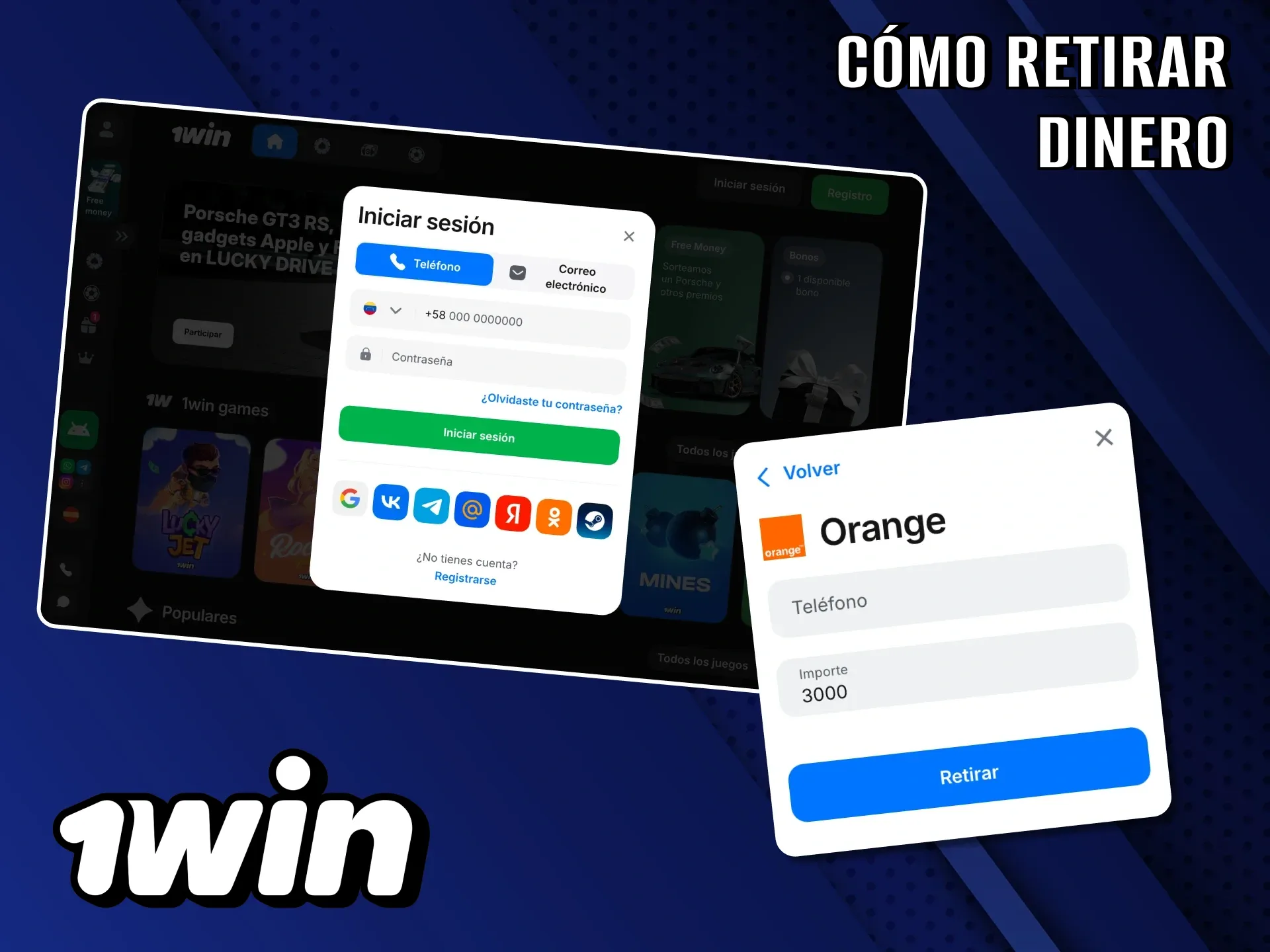 En 1Win retira tus ganancias fácilmente paso a paso.