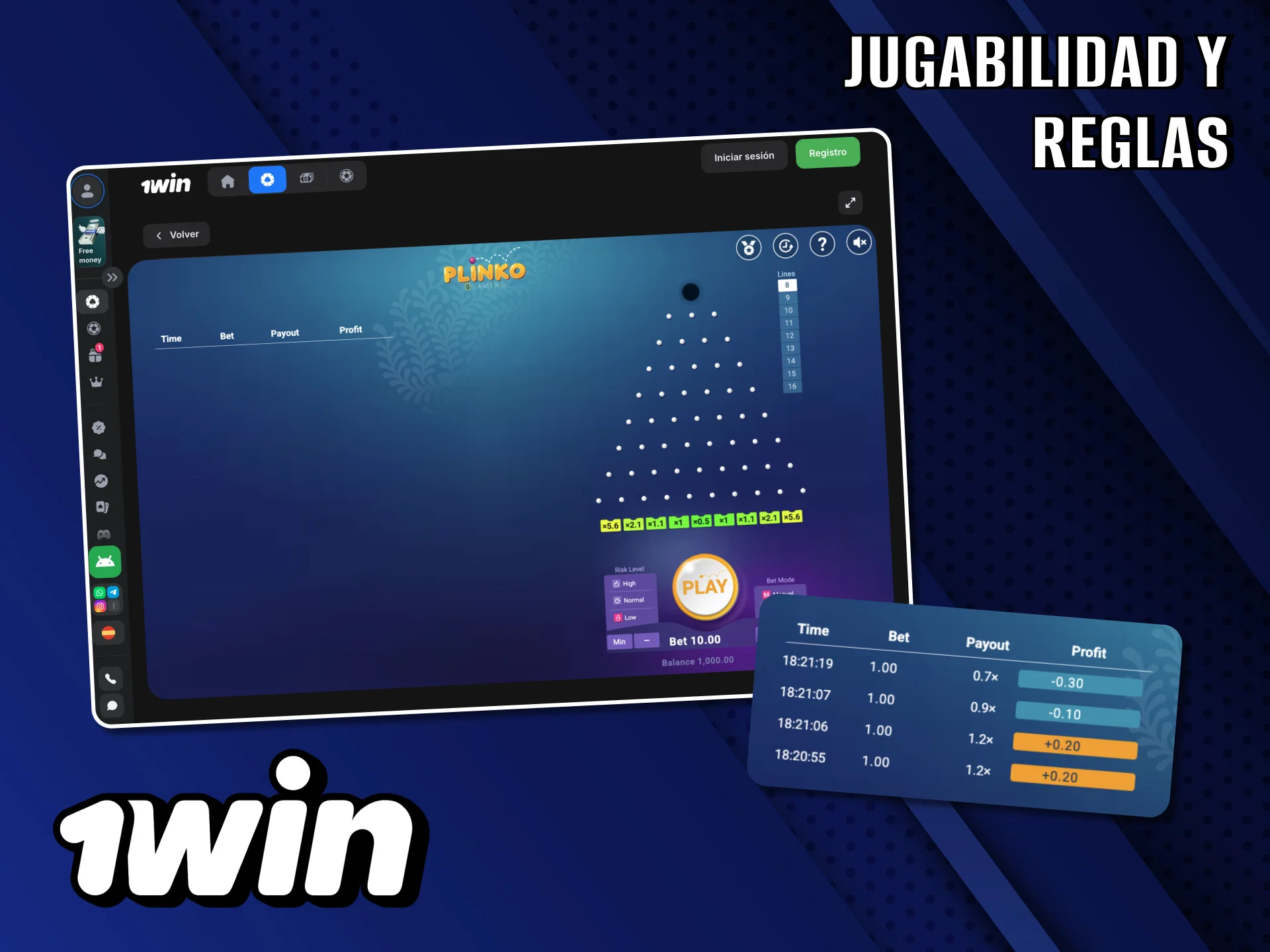 En 1Win descubre cómo jugar Plinko paso a paso.