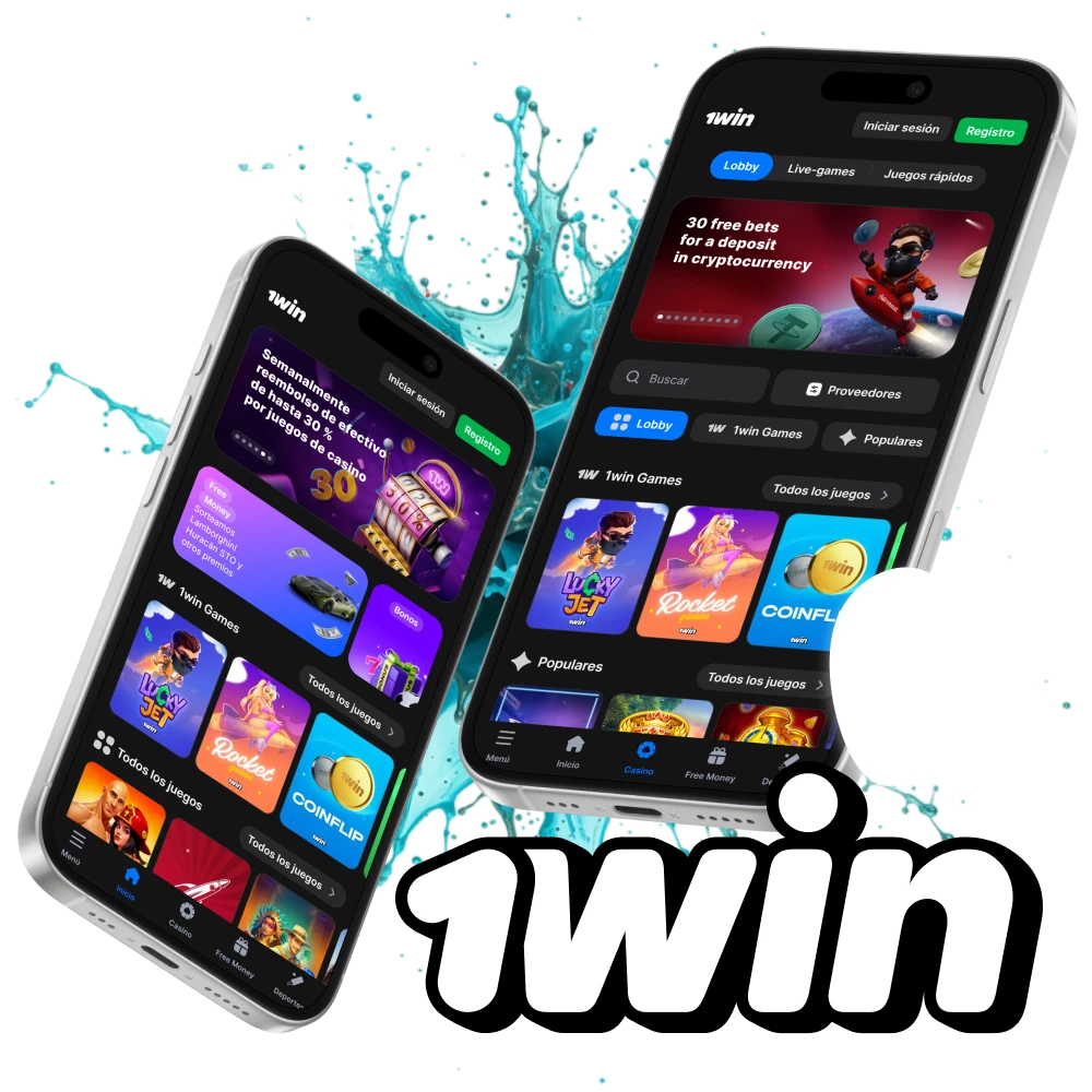 Descarga e instala la aplicación oficial de 1Win para Android e iOS.