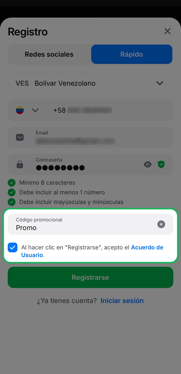 Utiliza el código promocional de 1Win, que te dará ventaja y aumentará tu saldo.